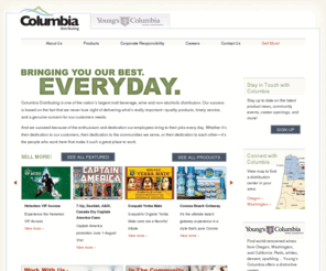 columbia-dist.com: Columbia Distributing - Home
Columbia Distributing is THE beverage distributor of the Northwest