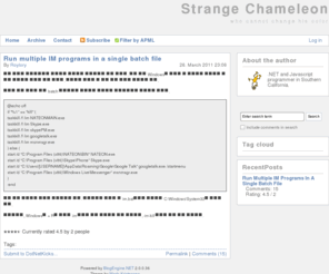 roylory.net: Strange Chameleon | who cannot change his color
who cannot change his color