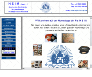 heim-textil.com: Heim-Textil-Ti
Heim Titisee Heim-textil-ti Shirt Schwarzwald Souvenier