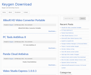 keygendownload.info: Keygen Download
Keygen and Serial Codes Source