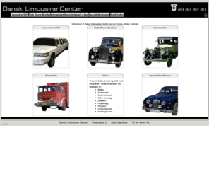 limo4rent.dk: Dansk Limousine Center
Dansk Limousine Center, limousinekørsel i eksklusive limousiner, Hummer, røde brandbiler og veteranbiler. 