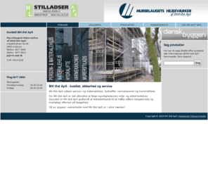 mh-oest.dk: MH Øst ApS - udlejning af byggehejs, hydralifte, varmekanoner, murerstillads
MH Øst A/S