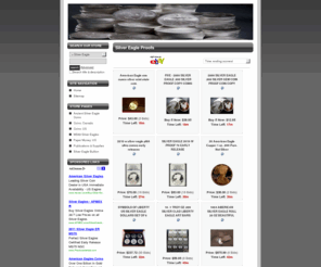 silvereagleproof.net: Silver Eagle Proofs
Huge selection of Silver Eagle coins and Silver eagle supplies at wholesale prices. If you are looking for silver eagle bullion, silver eagle proofs, silver eagle lots, or just looking for storage supplies and containers for your silver eagles, you have come to the perfect place.