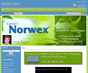 carolesnorwex.com: Carole Kuypers NORWEX AB - Edmonton, ALBERTA - Norwex and Test Swabs
Norwex microfiber picks up 99.9% of bacteria when wet with plain water, and I can prove it! Watch my video!