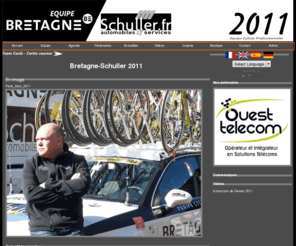 bretagne-schuller.fr: www.bretagne-schuller.fr - Equipe cyclisme pro, News, Actualités, Communiqués, Bretagne cyclisme, vélo
Toute l'actualité de l'équipe cycliste professionnelle bretagne-schuller. Les news, les communiqués, toute l'actualité du vélo en bretagne