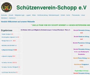 ssv-schopp.de: Schützenverein Schopp
Praesenz des SSV-Schopp