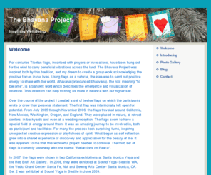 bhavanaproject.com: Bhavana Project Welcome
Prayer Flags, Positive Intention, Group Art Project
