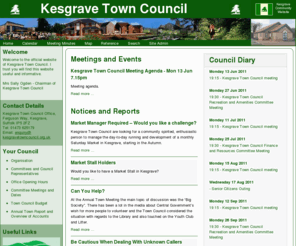 kesgravetowncouncil.org.uk: Kesgrave Town Council
This is the official website of Kesgrave Town Council. From here you can find details of our town councillors, its committees, office open hours and an A-Z index of useful services and information.