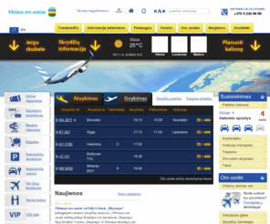 vilnius-airport.lt: Tarptautinis Vilniaus oro uostas - VNO
Tarptautinio Vilniaus oro uosto interneto svetainė