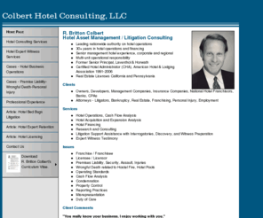 hotelexpertwitness.com: Hotel Wrongful Death Expert Witness – Fire – Pools – Security – Assault – Injuries
Hotel expert R. Britton Colbert consults regarding security, assault, and wrongful death and injuries related to fire and pools.