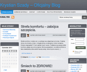 krystianszady.pl: Oficjalny blog Krystiana Szadego - Sapere Aude!
