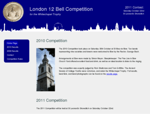 london12bellcompetition.org: London 12 Bell Striking Competition
London 12 Bell Competition