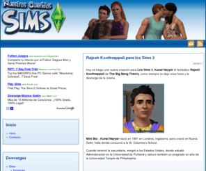nuestrosqueridossims.com: Todo para los Sims - nuestrosqueridossims.com
Promociona tu blog con NuestroQueridosSims!