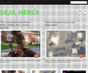 sejaheroi.com: seja herói
the official website of musician & producer seja herói
