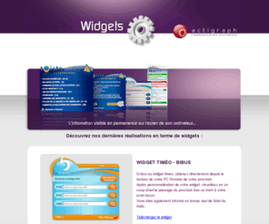 widget-dynamique.info: Widgets - Actigraph
