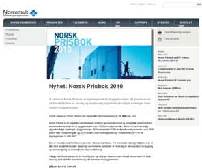 norskprisbok.com: Hjem - Norconsult
Norconsult AS som er Norges største norskeide rådgivende ingeniørselskap, leverer tverrfaglige ingeniør- og konsulenttjenester nasjonalt og internasjonalt.