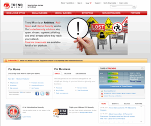 worryfreechallenge.com: Antivirus,  Anti-Spam and Internet Security Software - Trend Micro USA
Trend Micro is a global leader in network antivirus and internet content security software and services with focus on outbreak prevention and enabling customers to manage the impact of network worms and virus threats.