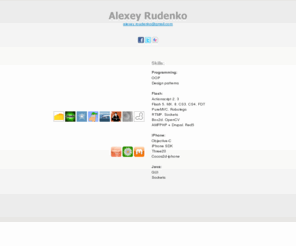 alexeyrudenko.com: Alexey Rudenko home page
