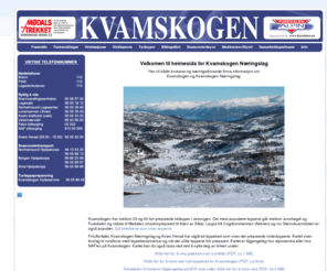 kvamskogen.com: Kvamskogen.com
Kvamskogen.com - Din nettportal for informasjon om Kvamskogen