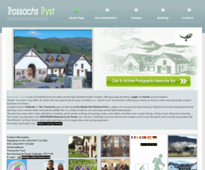 scottish-hostel.co.uk: Trossachs Tryst Home Page
Trossachs Backpackers is a hostel offering dormitory, single and family accommodation of the highest standard. Situated in The Trossachs, an area of splendid natural beauty, the hostel is located close to Callander.