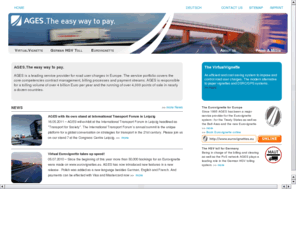 virtuelle-vignette.com: AGES.The easy way to pay. | Internet
AGES International GmbH  & Co. KG