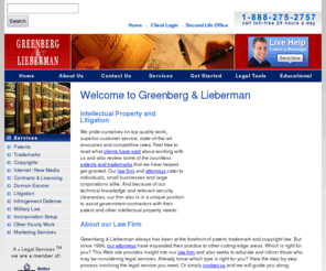 federalcircuit.org: Patent and Trademark Law Firm - Internet Law - Intellectual Property Law - Greenberg and Lieberman
Greenberg and Lieberman - An Intellectual Property Law Firm, specializing in Internet law, patent, trademark, copyright registration and licensing for writers, publishers and inventors. Based in Washington DC.