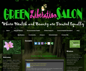 greengoddesssalon.com: Green Liberation Salon, Where Health and Beauty are Treated Equally
Green Salon, Natural Beauty, Environmental Health, Free Online Support Groups for Cancer, Depression, Menopause, the mixed bag of Motherhood, Environmental Education and information k-PhD, Feminism, Environmental blog, Green products and services as alternatives to business-as-usual.