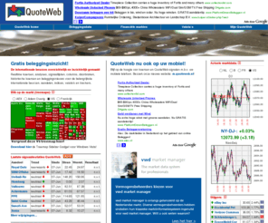 quoteweb.nl: QuoteWeb.COM - Beleggen - De internationale beurzen inzichtelijk en overzichtelijk
