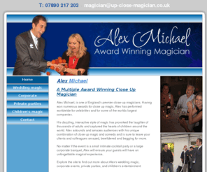 up-close-magician.co.uk: Magician Alex Michael: Award Winning Magician
Alex Michael: Award Winning Magician in the Midlands