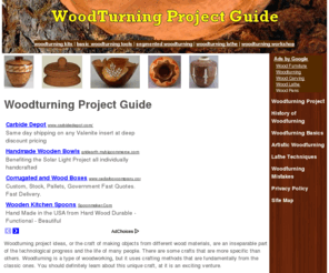 woodturningproject.com: WoodturningProject.com - Woodturning Project
Woodturning project ideas, or the craft of making objects from different wood materials, are an inseparable part of the technological progress and the life of many people.