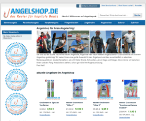 xn--angelausrstung-osb.net: Angelshop mit Angelzubehör für den Angelsport
In unserem Angelshop finden Sie Angelzubehör von Herstellern, wie z.B. Dieter Eisele, Solvkroken, Jenzi und Sänger. Angelshop.de - das Revier für kapitale Beute!