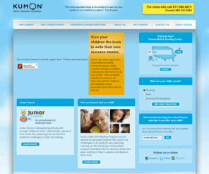 kumontutoring.com: Kumon Learning Centers | Help Your Children Reach Their True Potential
Kumon Reading and Math Program, Kumon Academic Enrichment Program, help your children reach their true potential, motivate your child to achieve more