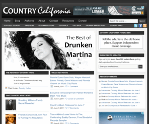 countrycalifornia.com: Country California | Country music. Seriously.
An off-kilter approach to all things country music.