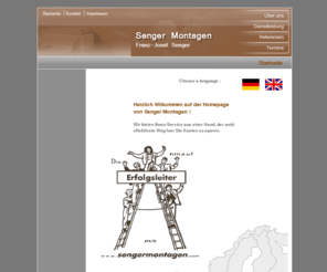 human-display.com: Sengermontagen-Startseite
