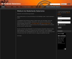 satanisme.org: Nederlands Satanisme
Satanisme. Goh, dat klinkt eng en duister... Waarschijnlijk denk je nu aan duivelverering en rare bloederige rituelen, maar de waarheid is anders. In