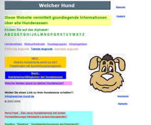 welcher-hund.de: Welcher Hund
 