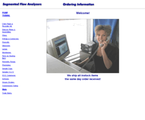 continuous-flow.com: Pulse Instrumentation - Segmented Flow AutoAnalyzer
Segmented Flow Analyzers... your 

source for continuous-flow equipment, consumables

and parts for Alpkem, Technicon, Traacs, Bran Luebbe AutoAnalyser.