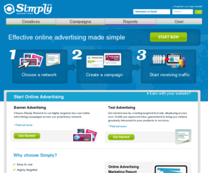 simply-domains.co.uk: Online advertising, Google advertising, Website advertising - Simply.com
Simply.com is the revolutionary new advertising platform which can deliver millions of impressions to your site, at the lowest possible cost.