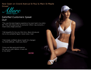 allurefits.com: Allure Intimate Apparel
Allure Intimate Apparel