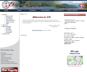 bradleygis.com: Welcome to Bradley County, Tennessee - GIS
