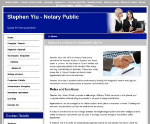 london-notary.co.uk: London Notary Public : One Day Apostille : UK Notary Expat in China: Embassy legalisation: Chinese Adotpion Notaries: French Notary in Hendon : Barent: Barnet : Covent Garden : Holborn : London-notary.co.uk : Stephen Yiu - Notary Public
London-notary.co.uk is the best London Notary Public and One Day Apostille. Offering Notary and Apostille services in London. Specialising in Chinese Adoption Notary, Notaries Public , UK Notary Expat in China, French Notary in Hendon, Barnet, Covent Garden and Holborn.