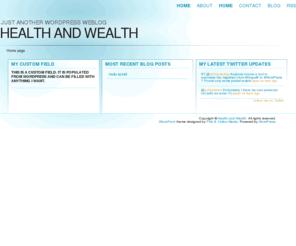 steve-us.com: Health and Wealth:
Just another WordPress weblog