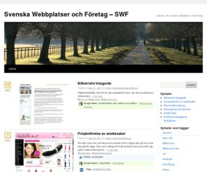 tiovivi.com: Svenska Webbplatser och Företag – SWF | nyheter om svenska webbplatser och företag
