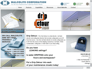 dripdetour.com: Drip Detour - Effectively Reroute Ceiling Leaks; Drip Diverter.
Effectively Reroute Ceiling Leaks.  Drip Diverter & Leak Containment.