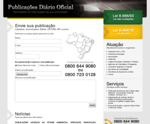 e-diariooficial.com: Publicações Diário Oficial
  