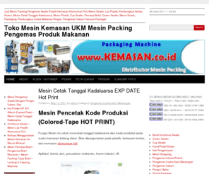 kemasan.co.id: Mesin Packaging .com: Jual Mesin Packing / Pengemas
Toko mesin pengemas jual mesin alat pengemasan makanan packing packager produk