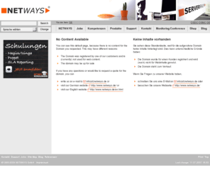 netways-eventservices.com: New Domain / Neue Domain - NETWAYS GmbH 
