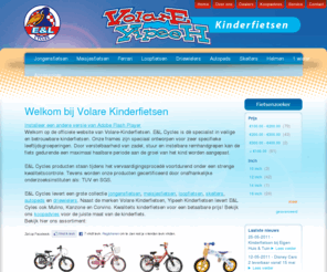 volare-kinderfietsen.nl: Volare Kinderfietsen - Welkom
Welkom op de officiele website van Volare-Kinderfietsen. E&L Cycles is dè specialist in veilige en betrouwbare kinderfietsen. 