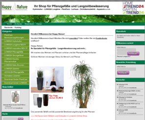 libatin.com: Happy Nature GmbH
Ihr Shop für Pflanzgefäße, Hydrokultur, Langzeitbewässerung und Lechuza