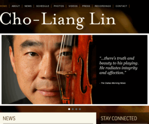 linviolin.com: Cho-Liang Lin
The official website of Cho-Liang Lin, celebrated violinist.